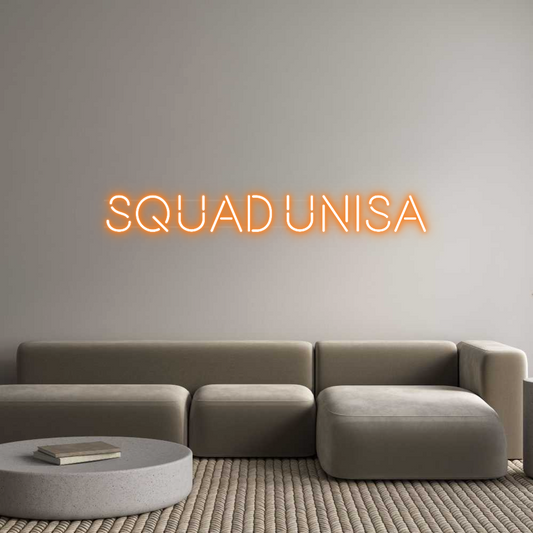 Custom Neon: Squad UniSA