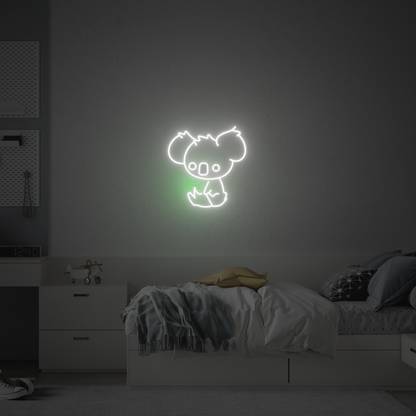 KOALA 3D PRINTED CUSTOM NEON SIGN